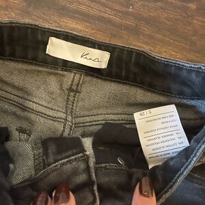 Like new black kancan jeans size 5/26